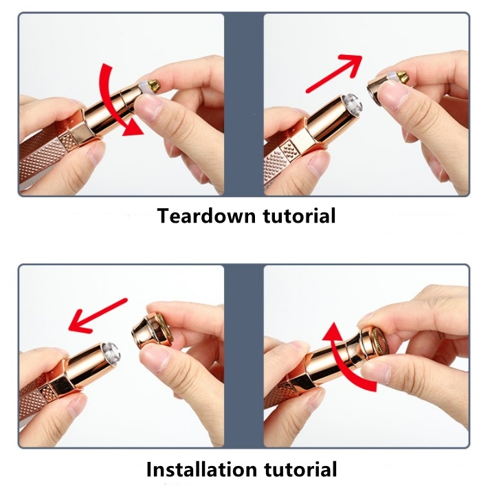 Máy cạo lông đa năng dành cho nữ 4 trong 1, tẩy sạch lông mọi nơi, không đau rát