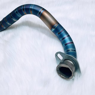 Cổ pô titanium Exciter 150