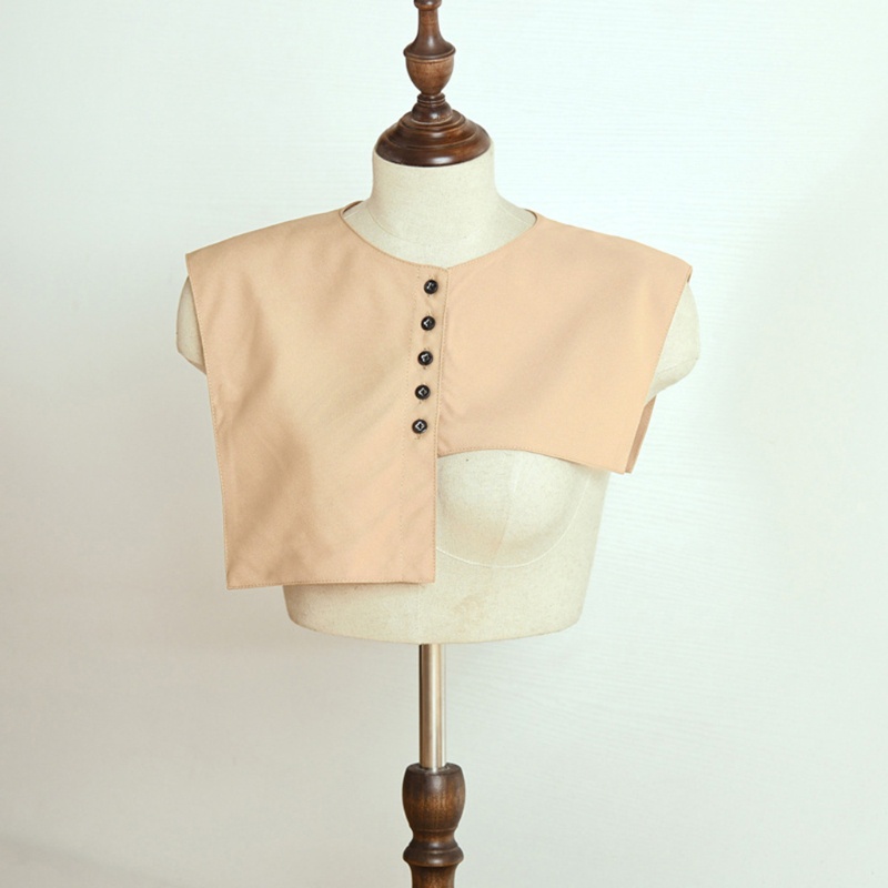 Khăn Choàng Cổ Đính Nút Nhiều Màu Sắc Phong Cách Hải Quân Cho Nữ