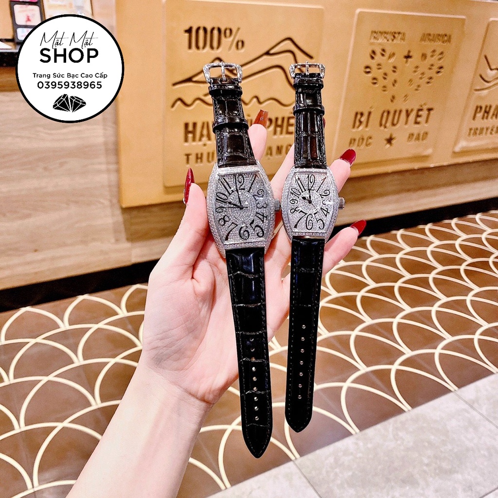 Đồng hồ cặp thời trang nam nữ Frack muller cao cấp đồng hồ cặp siêu đẹp