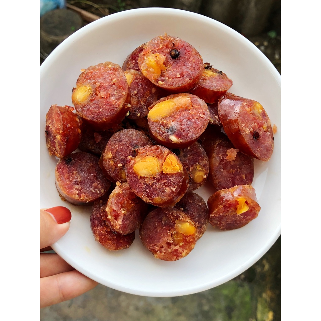 Lạp xưởng tươi trứng muối (500g)