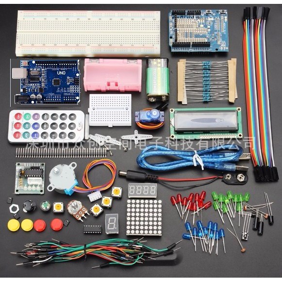 Bộ Kít Học Tập Arduino UNO R3 Cơ Bản, Bộ Arduino Starter Kit,Bộ thí nghiệm Arduino Cơ Bản