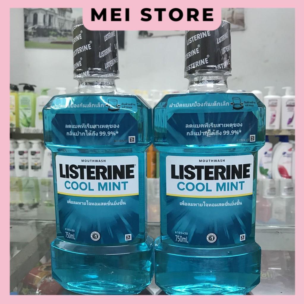Nước Súc Miệng Listerine Coolmint Thái Lan 250ml