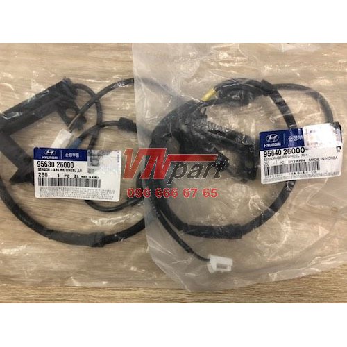 Cảm Biến ABS Sau Trái Hyundai Santafe Gold Chính Hãng 9563026000