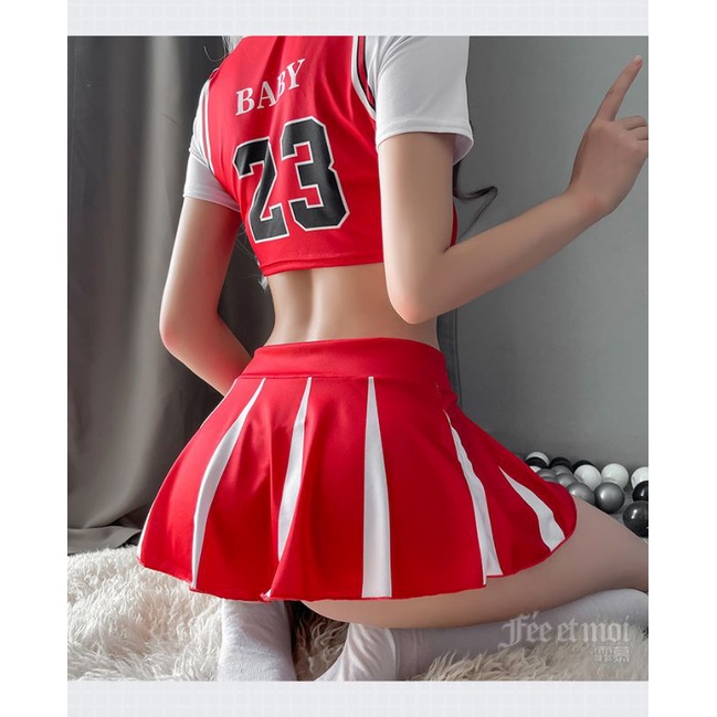 Cosplay nữ cổ động viên bóng đá sexy - hoá trang cheerleader bóng rổ cuồng nhiệt | BigBuy360 - bigbuy360.vn