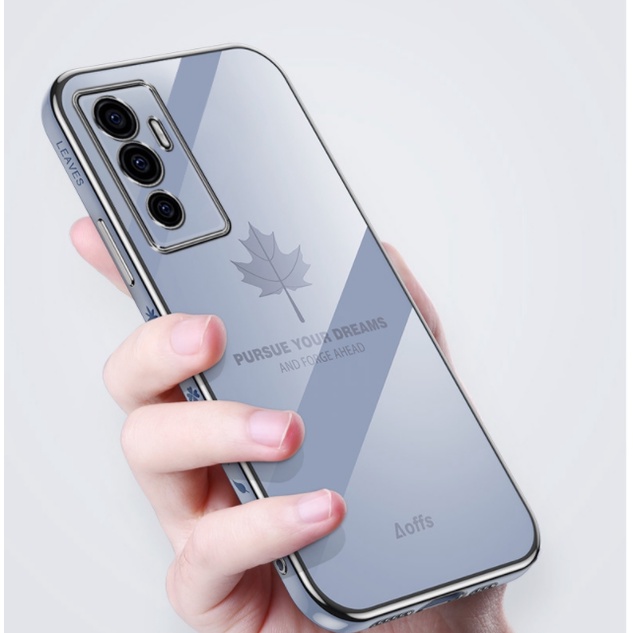 Ốp lưng vivo V23E Ốp Điện Thoại In Hình Lá Phong Cho Vivo V23E 5G FY