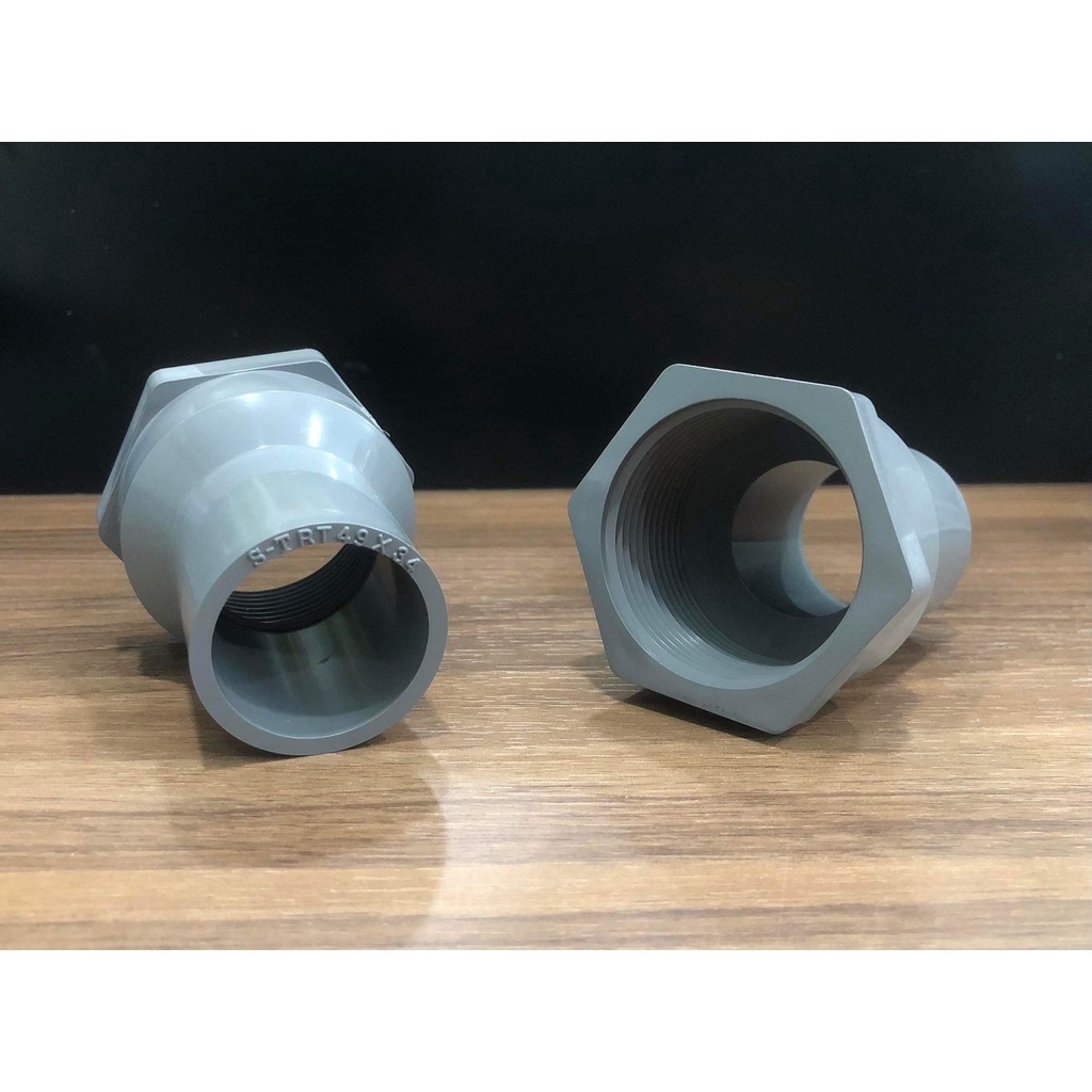 Nối răng trong, măng sông ren trong 49/34 PVC Nhựa Siêu Thành