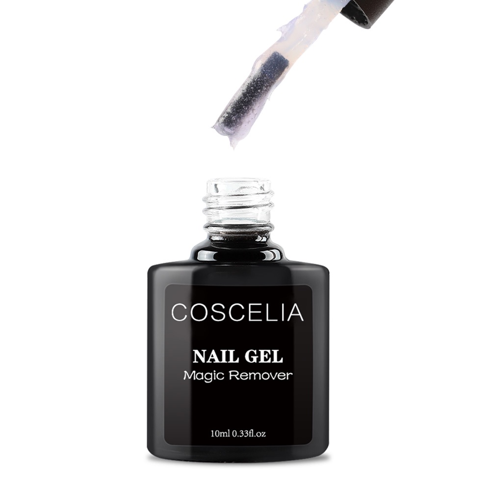 [Hàng mới về] Set Dụng Cụ Tẩy Sơn Móng Kèm Gel Coscelia 10Ml