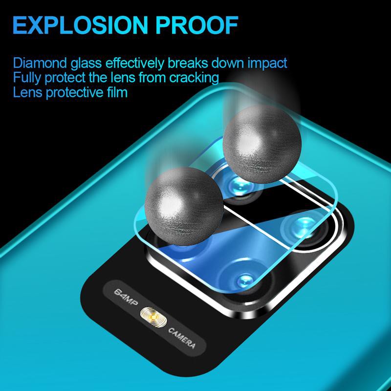 Kính Cường Lực Bảo Vệ Camera Cho Xiaomi Mi 9T 10T 11T 12T 11 Lite Poco M3 M4 X3 X4 X5 F3 F2 Pro Redmi Note 8 9 9S 10 10S 11 11S 12 12S 9A 9C 10C