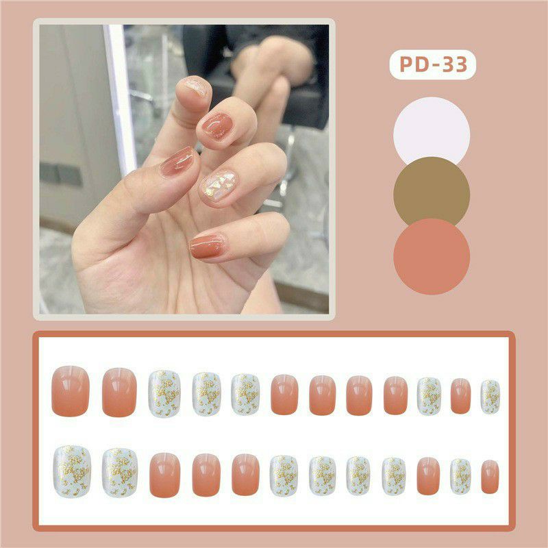 Sét 24 móng tay giả xinh sẵn