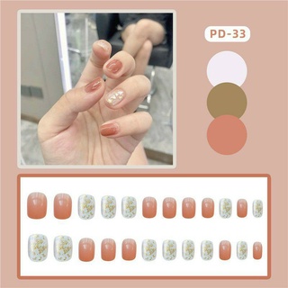 Sét 24 móng tay giả xinh sẵn