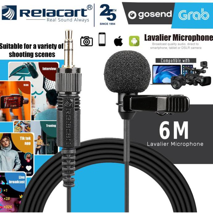 Micro Relacart LM-P01 Kẹp HP PC - 600 CM - BOYA M1 KILLER 0512 | BigBuy360 - bigbuy360.vn