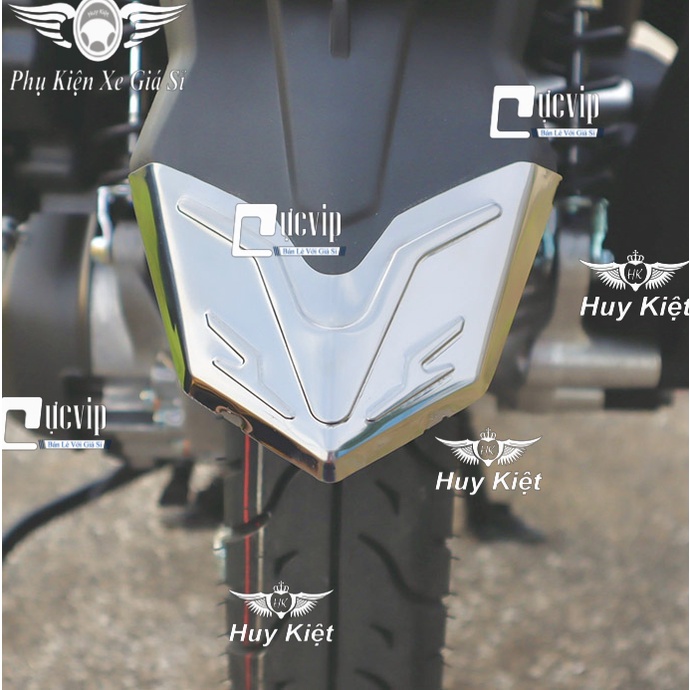 Ốp Mỏ Và Đuôi Dè Trước Sau AirBlade AB 2023 Đời Mới 160cc, 125cc Inox HC-MS5307