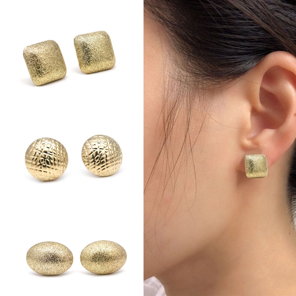 MXGOODS Party Women 3 Pairs/set Wedding Gift Earrings Set