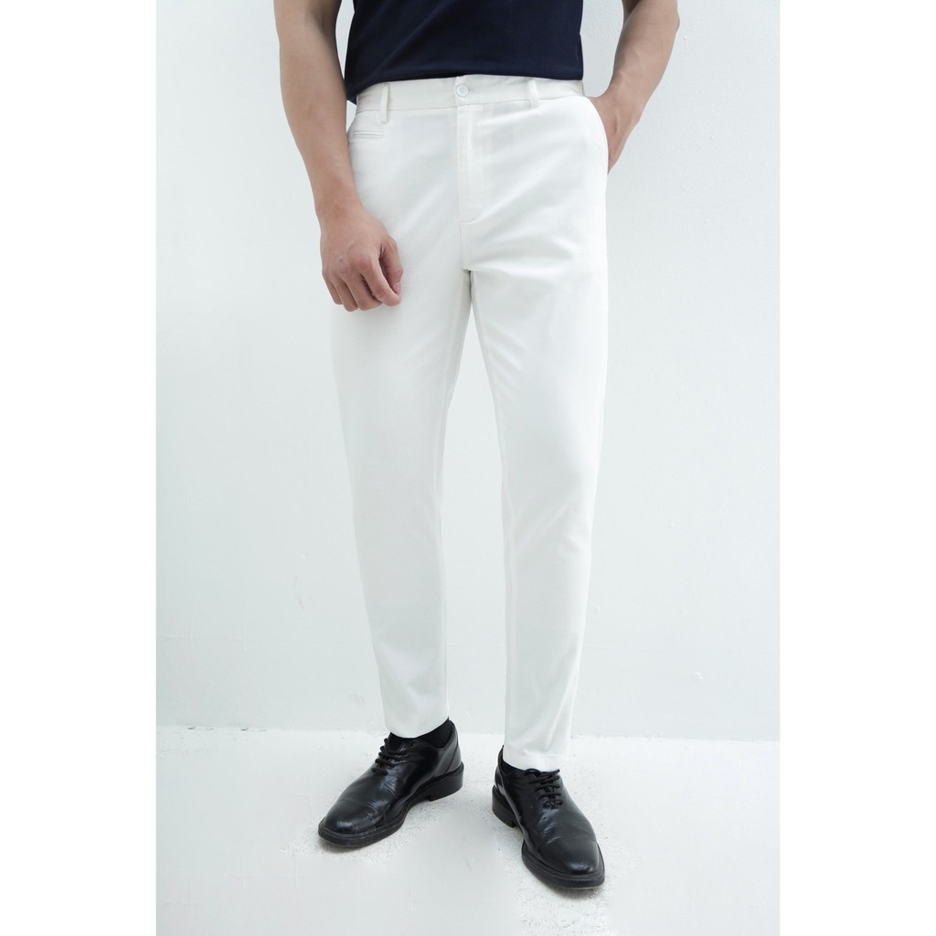 Quần Khaki Americus Nam Cao Cấp Phom Slimfit Màu Trơn