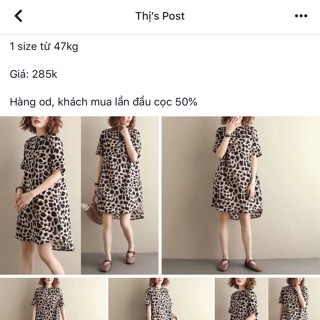 Váy da báo Diem Thanh