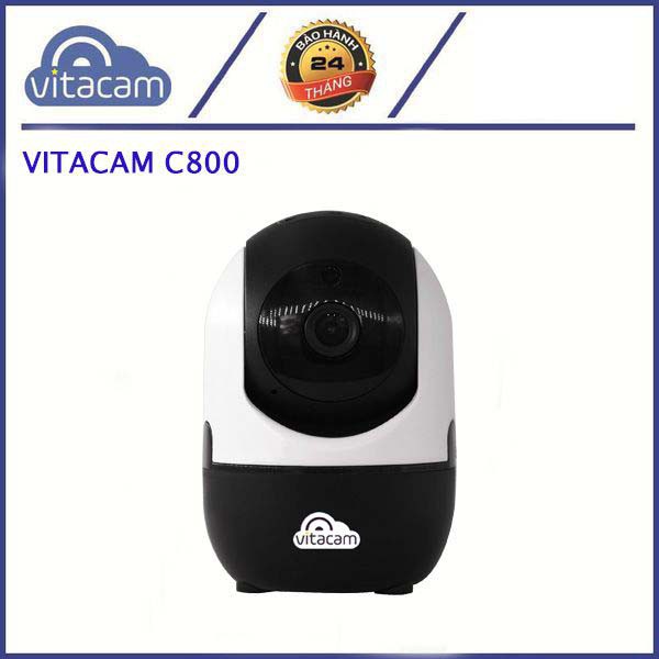 Camera IP Wifi Vitacam C800 2.0MP FullHD 1080P hồng ngoại ban đêm - đàm thoại 2 chiều (Trắng) - Nhất Tín Computer