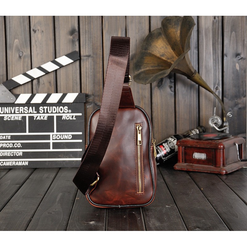 Túi đeo chéo HUTALEATHER thời trang nam cao cấp - thể hiện cá tính trẻ trung năng động VNA27 | BigBuy360 - bigbuy360.vn