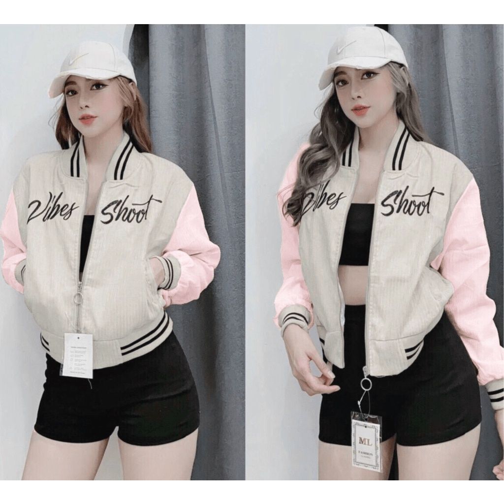 ÁO KHOÁC NỈ DÙ 2 LỚP NỮ THỜI TRANG CỰC XINH XẮN , THỜI TRANG HOTTREND 2022 KME FASHION