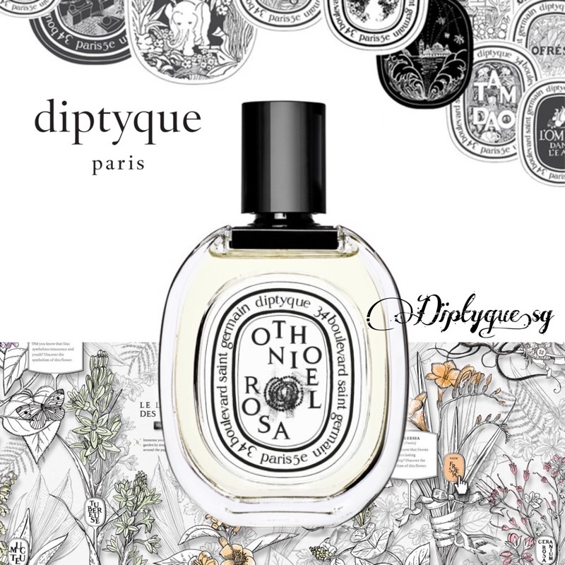 ⚜️ Nước hoa Diptyque OTHONIEL ROSA EDT Test 5ml/10ml/20ml