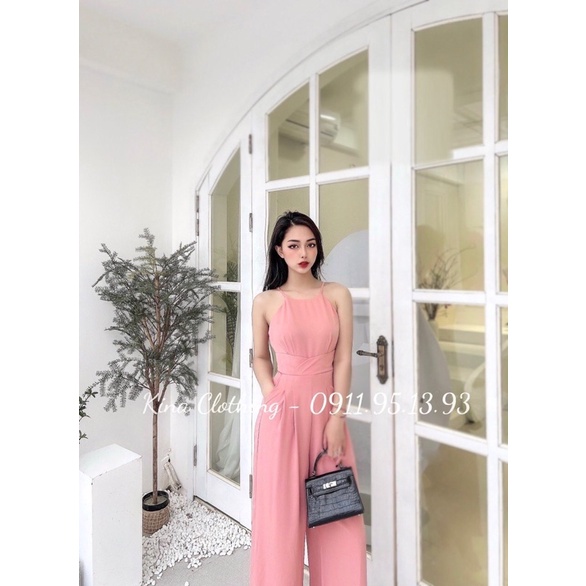 BỘ JUMP SIÊU XINH - JUMSUIT CỔ YẾM SANG CHẢNH B11