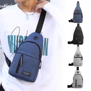 Túi đeo chéo nam mini vải Canvas phong cách Hàn Quốc TC118