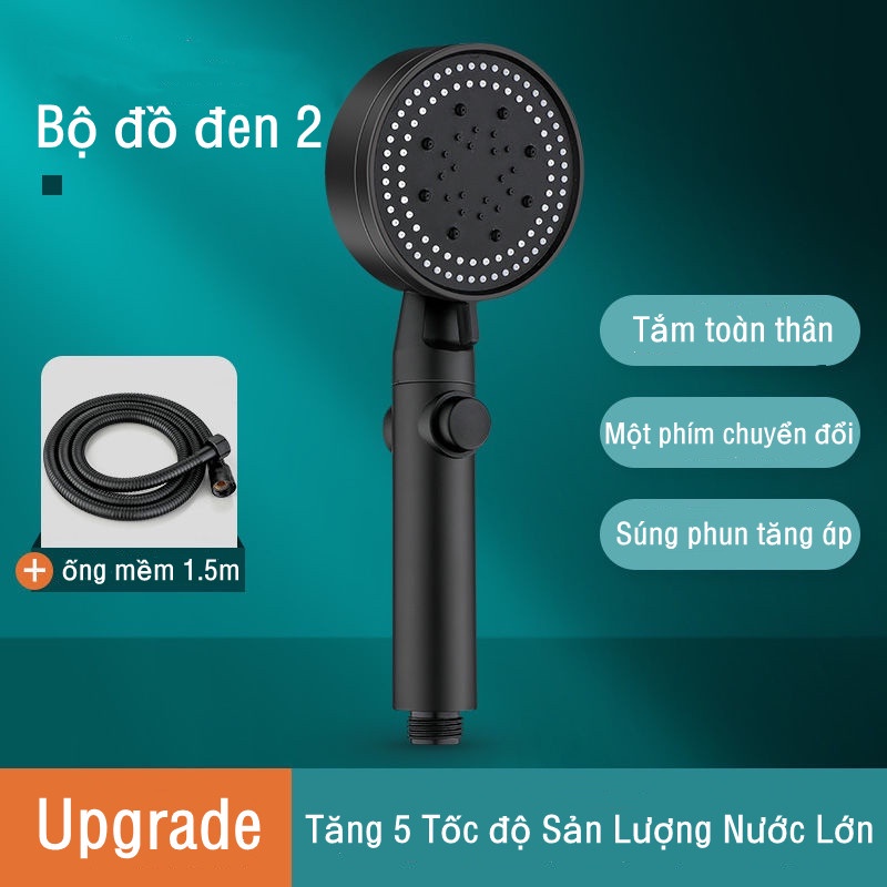 Bộ Đầu Vòi Hoa Sen Áp Suất Nước Cho Phòng Tắm