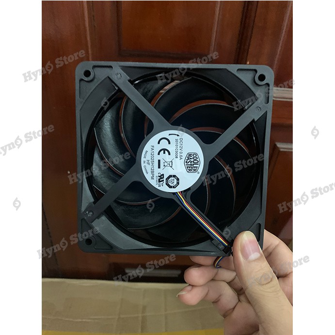 Quạt tản nhiệt Cooler Master 120 4000rpm hiệu suất cao chuyên thổi rad và case fan trâu – Hyno Store