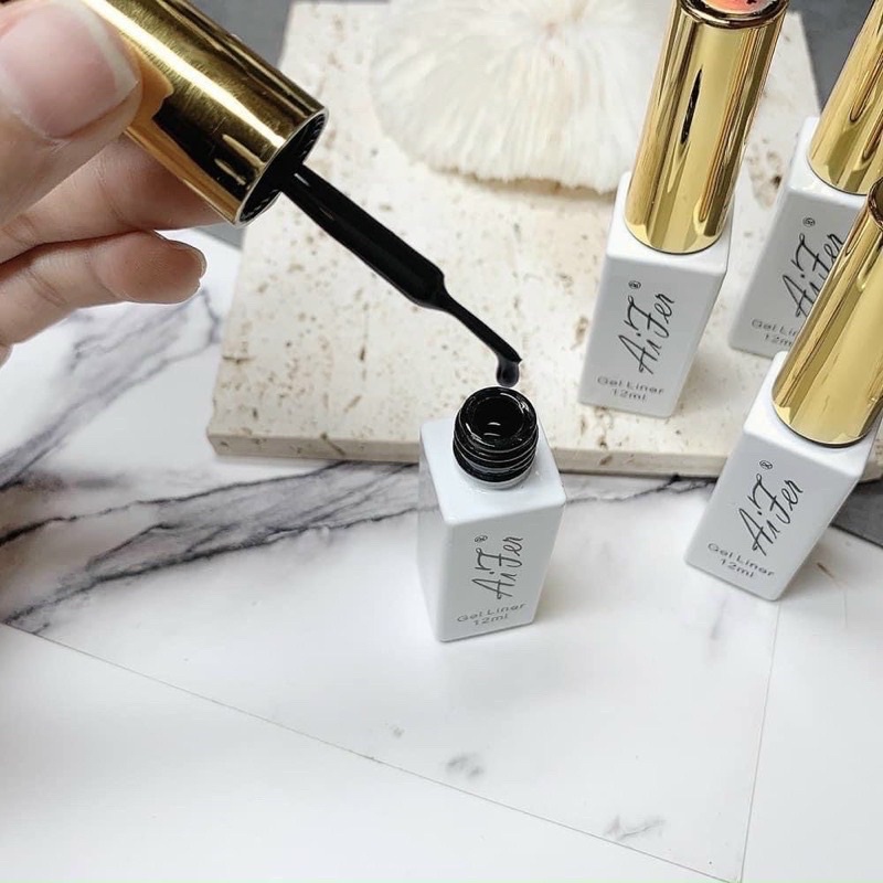 Cọ nét Aifer chính hãng - Cọ nét gel vẽ móng chuyên dụng