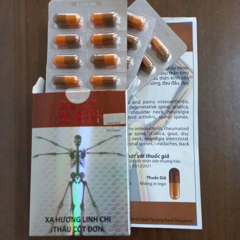 Xạ Hương Linh Chi Thấu Cốt Đơn