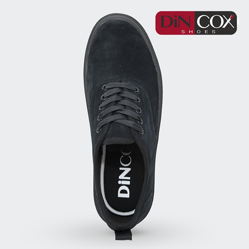 [Hà Nội] DINCOX Shoes Giày Thể Thao Da Lộn D28 Đen