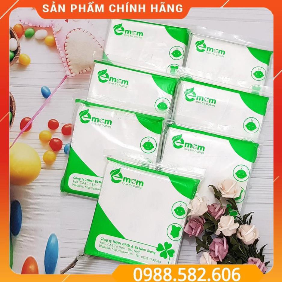 Túi Miếng Lót Phân Xu Emom Tiện Lợi (25-30 tờ - 3 Lớp Siêu Thấm) - BTT00196