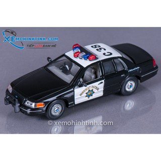 Xe Mô Hình Ford Crown Victoria Police 1:24 Welly