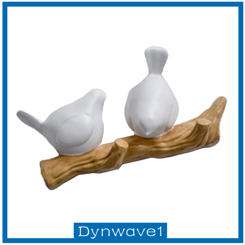 1 Móc Treo Đồ 2 Móc Gắn Tường Hình Chú Chim 3d Dễ Thương