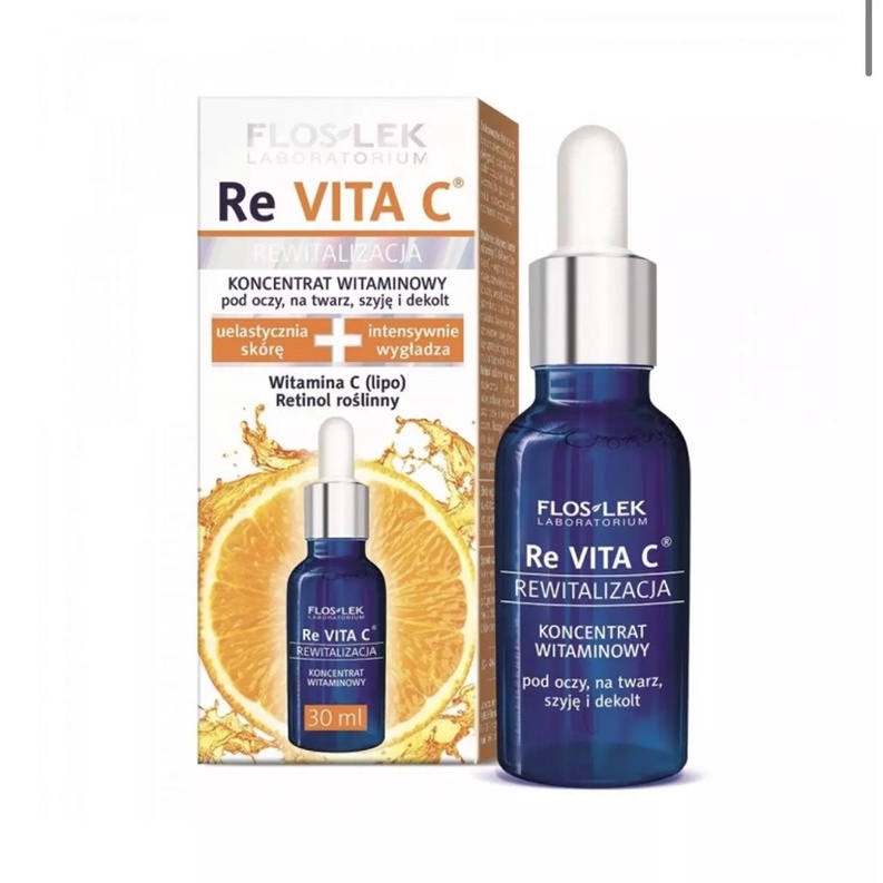 Serum RE VITA C FLOSLEK Mờ Thâm, Nám, Làm Sáng, Trẻ Hoá Da Dành Cho Mọi Loại Da 30ml