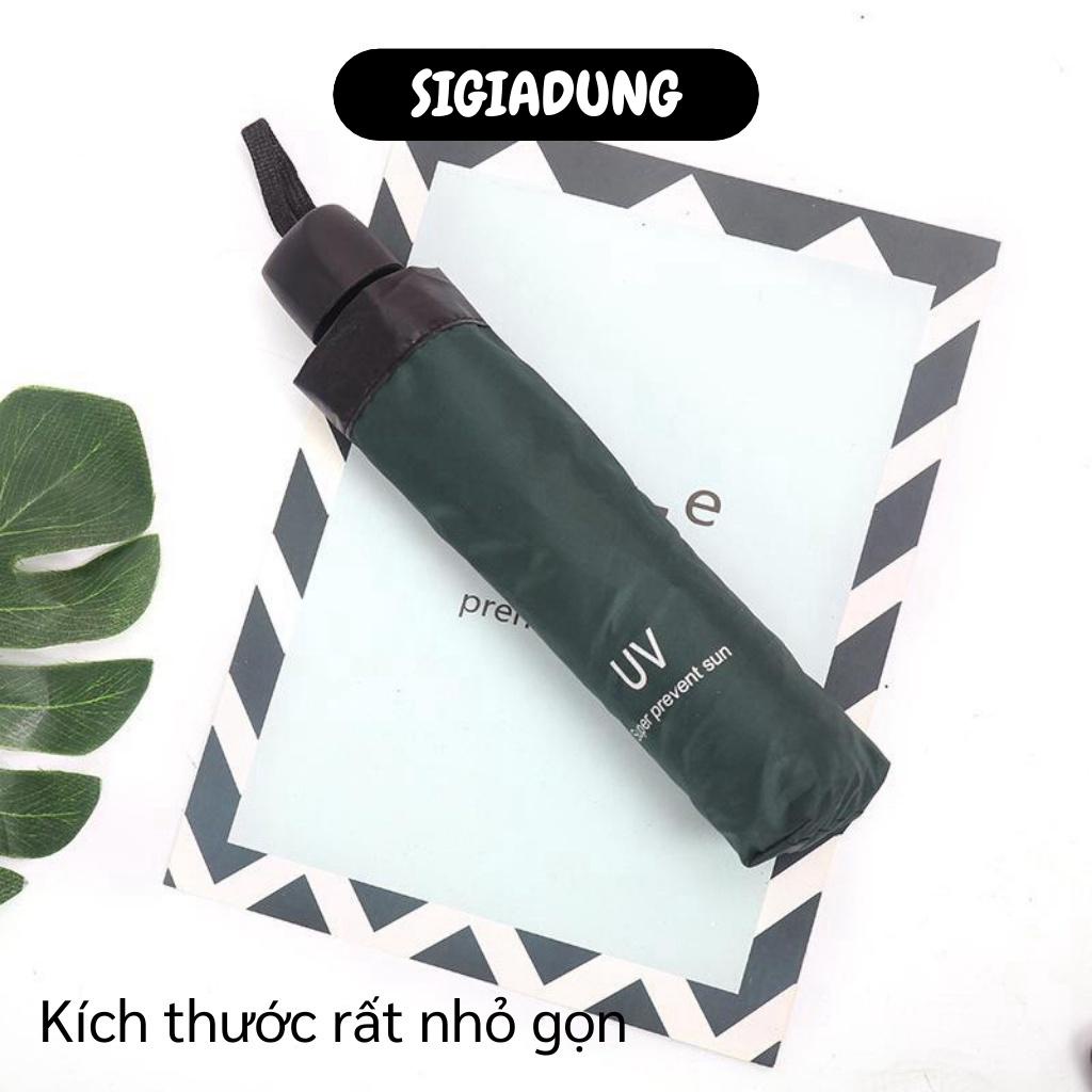 [SGD] Dù - Dù Gấp Gọn Che Mưa Nắng, Chống Tia UV Tiện Dụng, Thiết Kế 2 Lớp, Nhiều Màu 7505