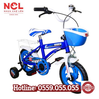 Xe Đạp Trẻ Em Nhựa Chợ Lớn 14 inch K106 - Cho Bé Từ 4 đến 5 Tuổi