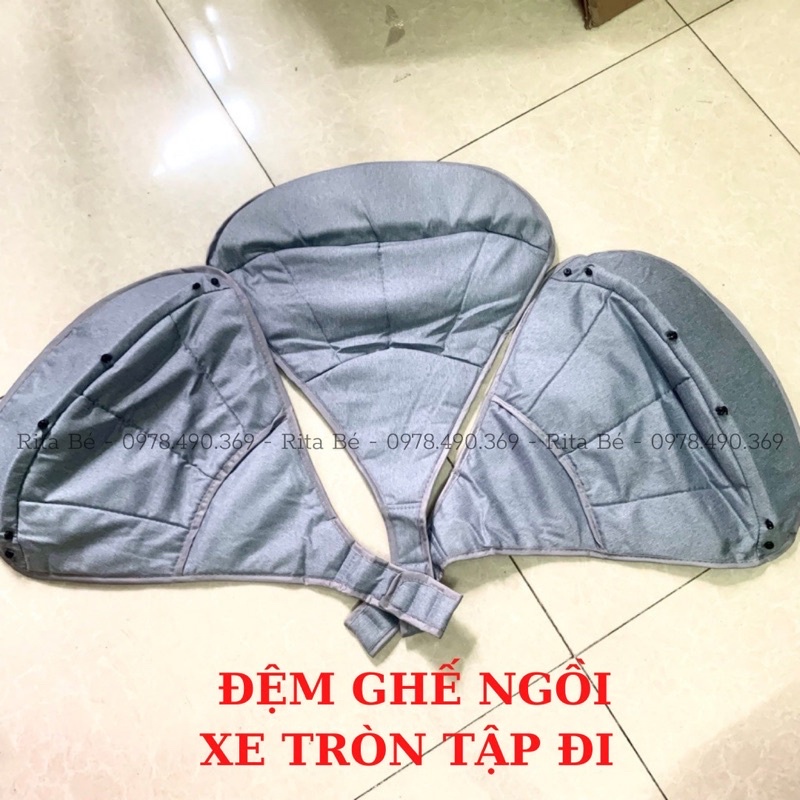 Yên xe tròn thay thế dòng xe tròn Baby Walker, phụ kiện xe tròn, đệm ngồi