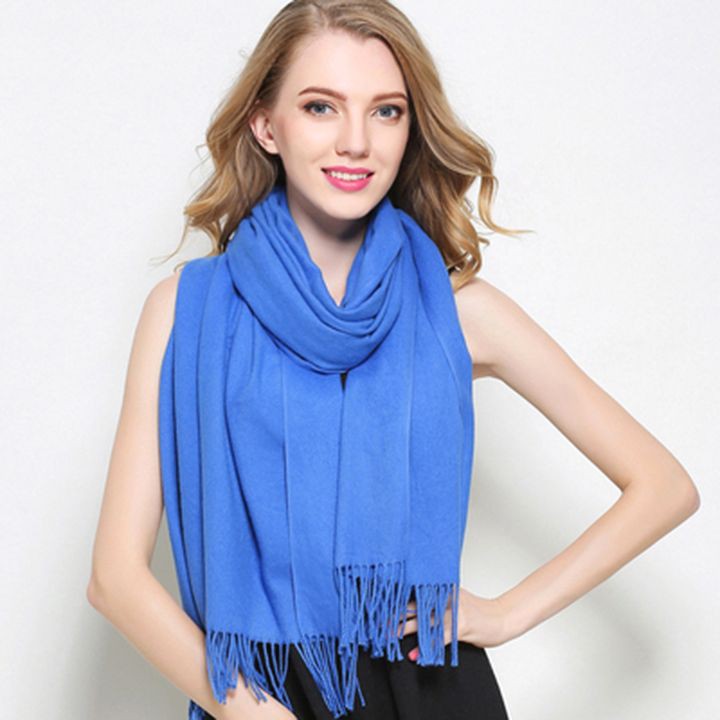 Sỉ lẻ Khăn Cashmere ,Khăn quàng cổ Len dệt kim Thời trang LOẠI 1( 200-70 CM)