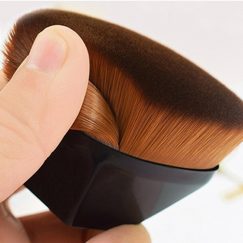 Cọ Trang Điểm Cán Ngắn Hình Lục Giác