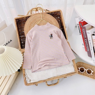 Size 8-22kgáo len cotton cổ 3 phân giữ nhiệt cho bé trai bé gái chất dày - ảnh sản phẩm 4