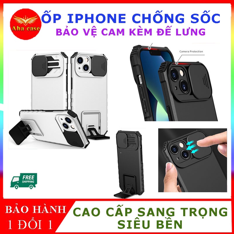 Ốp Điện Thoại Kiểu Chống Sốc Có bảo vệ camera Cho iPhone 13 12 11 Pro Max X XS Max 8 7 Plus bền đẹp, Mã