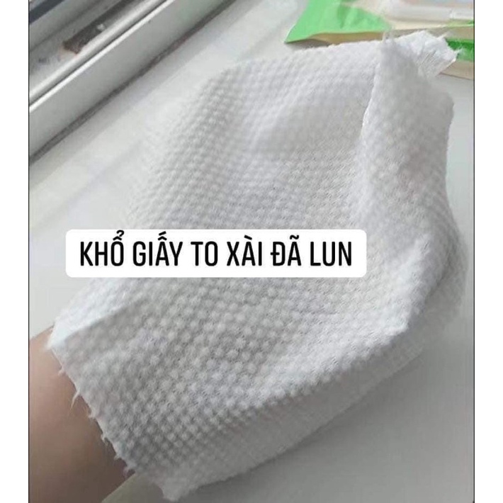 Khăn lau mặt khô dùng 1 lần tiện lợi