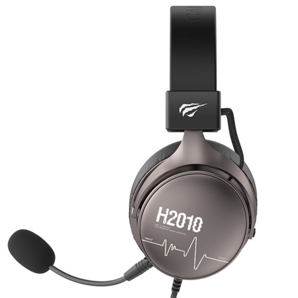 Tai Nghe Gaming Headphone  HAVIT H2010D, Driver 50mm, Thiết Kế Khung Thép, Mic Khử Ồn- Hàng Chính Hãng