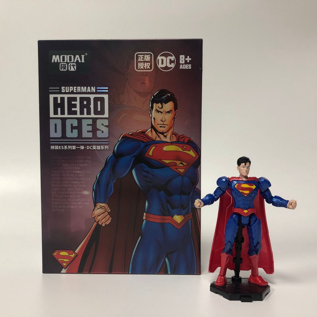 Dc Mô Hình Nhân Vật Joker / Batman / Superman Bằng Thép Có Thể Cử Động Độc Đáo