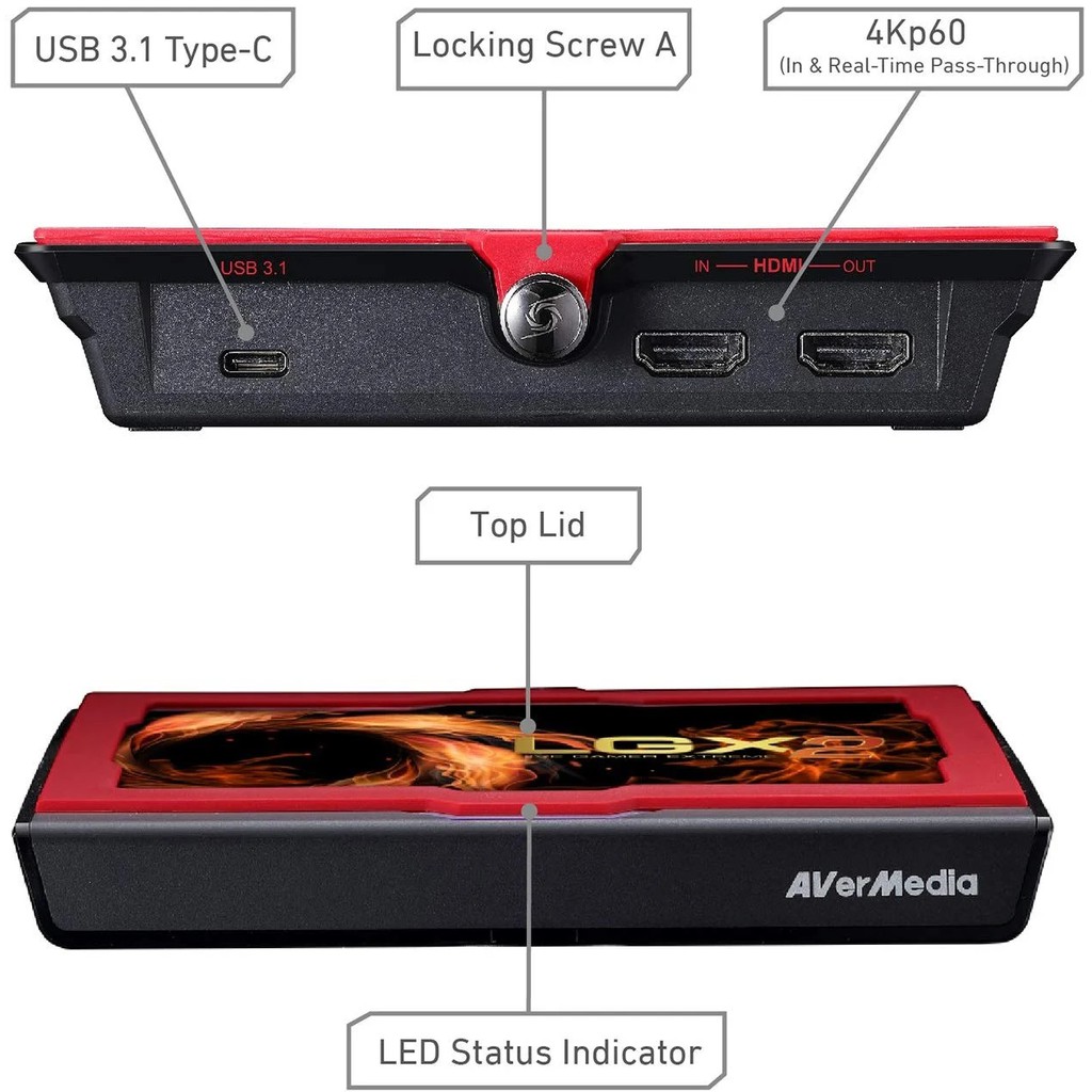 GC551 Thiết bị hỗ trợ Live Stream game || Capture Card Avermedia GC551