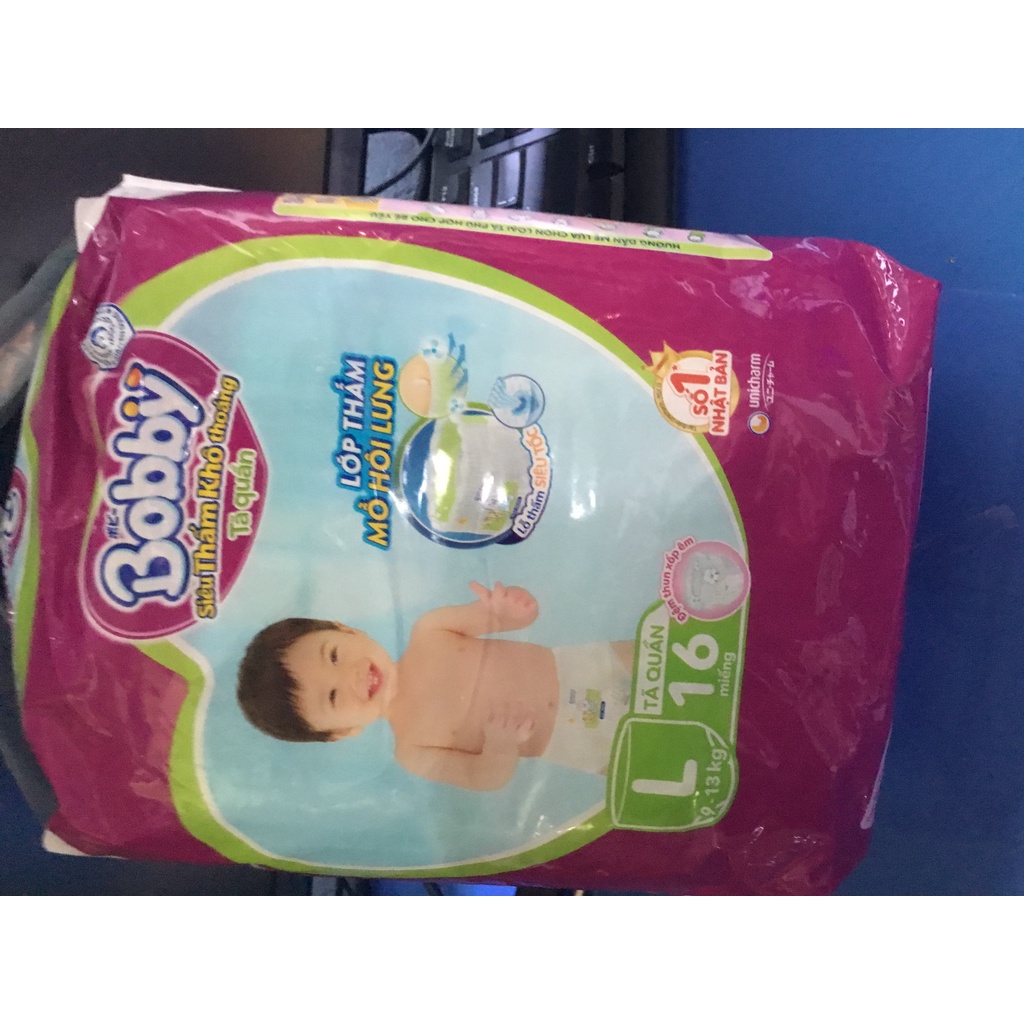 Tã quần Bobby L16 - Date luôn mới