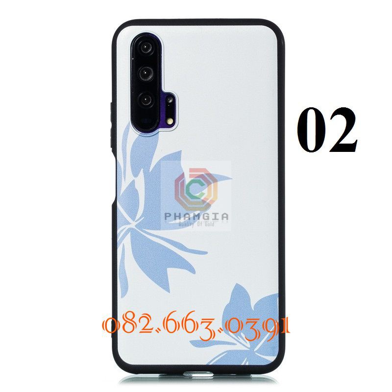 Ốp lưng Honor 20 pro dẻo in hình hoa siêu đẹp