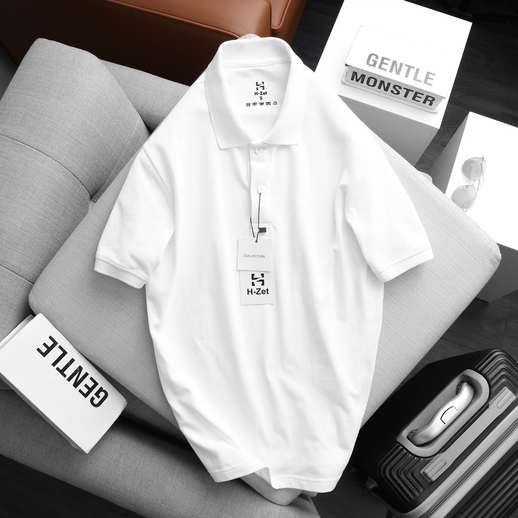 Áo Polo cổ bẻ trơn nam - vải cá sấu cao cấp với nhiều màu đẹp PLHZ | BigBuy360 - bigbuy360.vn