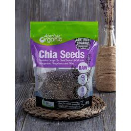 [Hàng Tết-2021] Hạt Chia Seeds Tím Absotute Organic Úc túi 250g